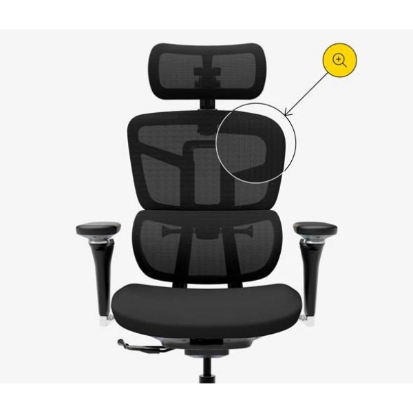 Фото - Кресло офисное Mealux S4 Air Fabric Black (HF-S4 F/B)